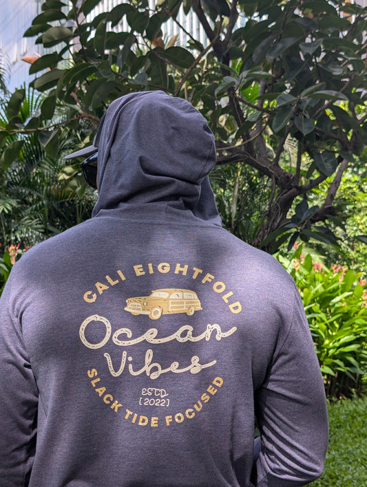 Slacker Vibes Hooded Long-Sleeve Tee